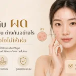 ภาพประกอบบทความ สิว กับ ผด หน้าฝน หน้าร้อน ต่างกันอย่างไร ดูแลผิวยังไงไม่ให้เห่อ - About Skin Clinic