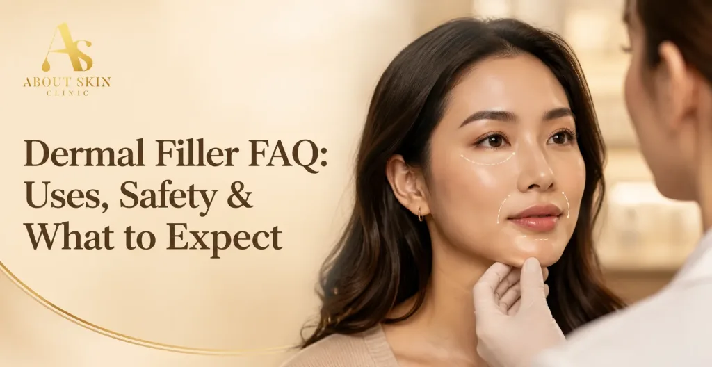 ภาพประกอบบทความ Dermal Filler FAQ: Uses, Safety & What to Expect - About Skin Clinic