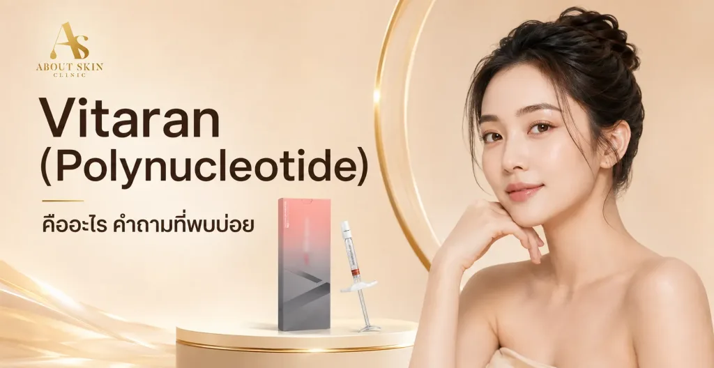 ภาพประกอบบทความ Vitaran (Polynucleotide) คืออะไร คำถามที่พบบ่อย - About Skin Clinic